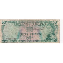 FIJI 50 CENTS 1971